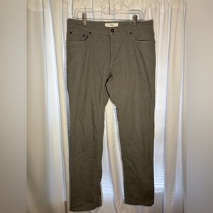 BRAX Light Grey Cooper Fancy Regular Fit Pants Sz 34/32